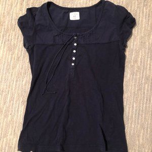Navy Blue Top
